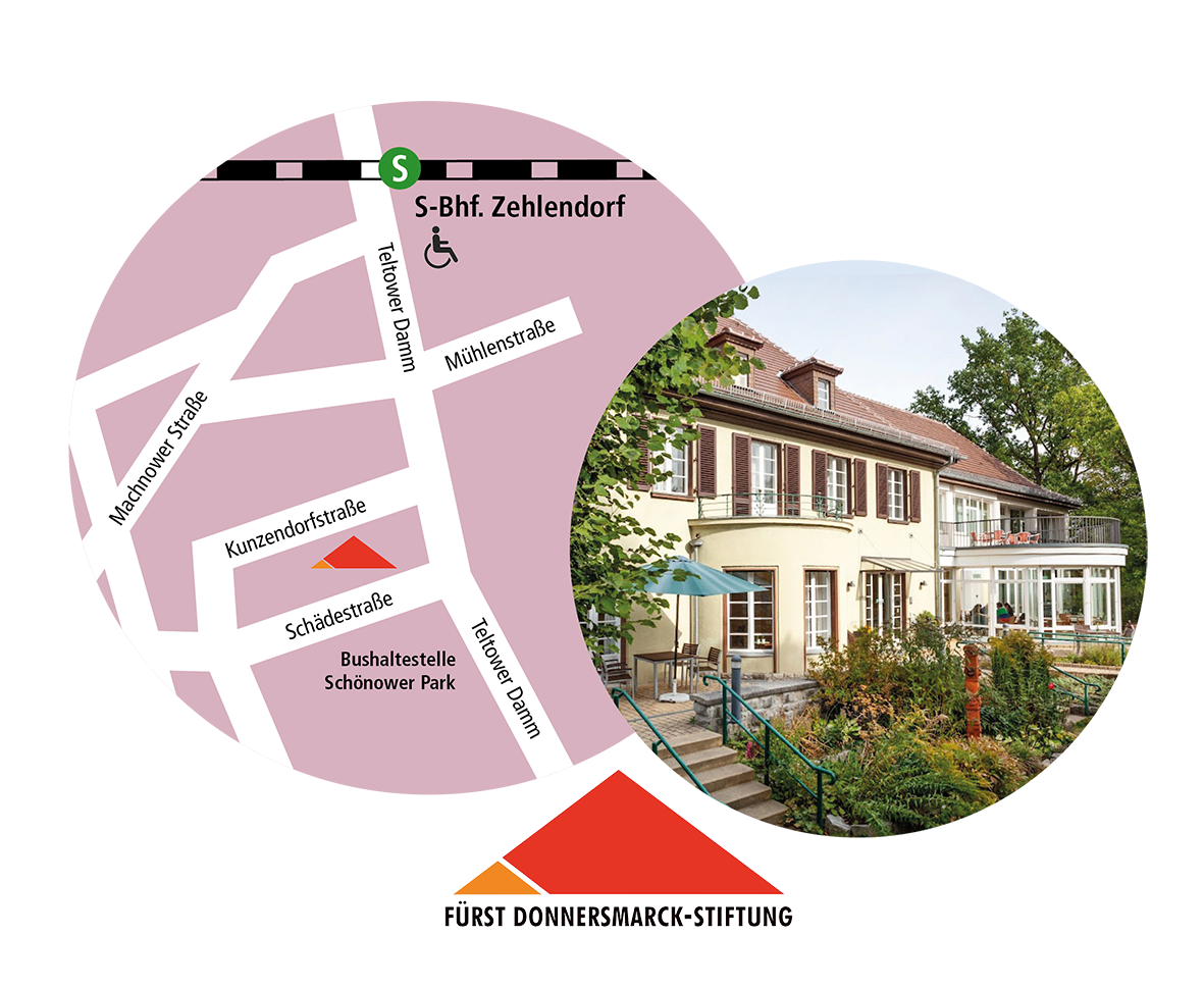 Anfahrt zur Villa Donnersmarck